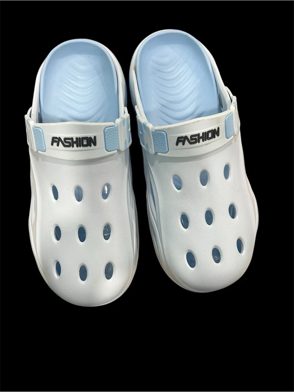 Mens Light Blue Comfort slip-on Clogs -